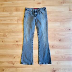 Levi's 518 Women's Jeans Size 7 Jr. Superlow Stretch Boot Cut Pants 28x31